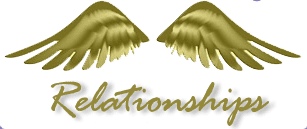 A picture of two golden wings with the words " purchase recording relationships ".